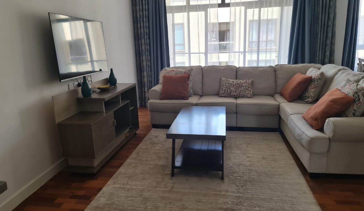 2 bedroom fully furnished Apartment with high ceilings, pool, gym, lifts, and more exciting amenities for rent at Ksh200k in kilimani (1)